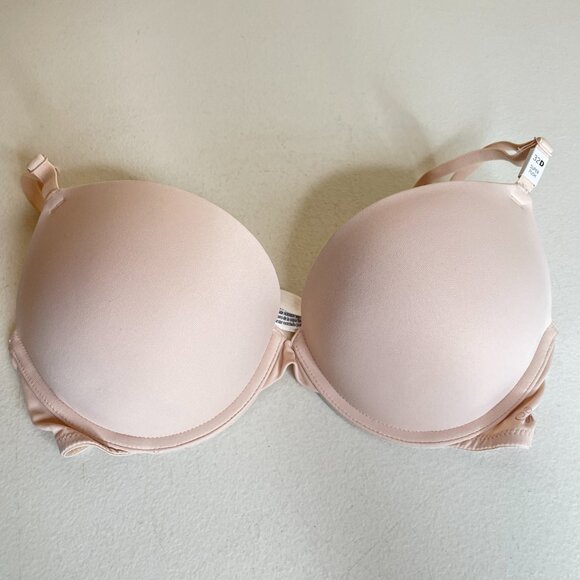 New Victoria's Secret Super Push-up Wear Everywhere Bra Size 32D - Picture 3 of 16
